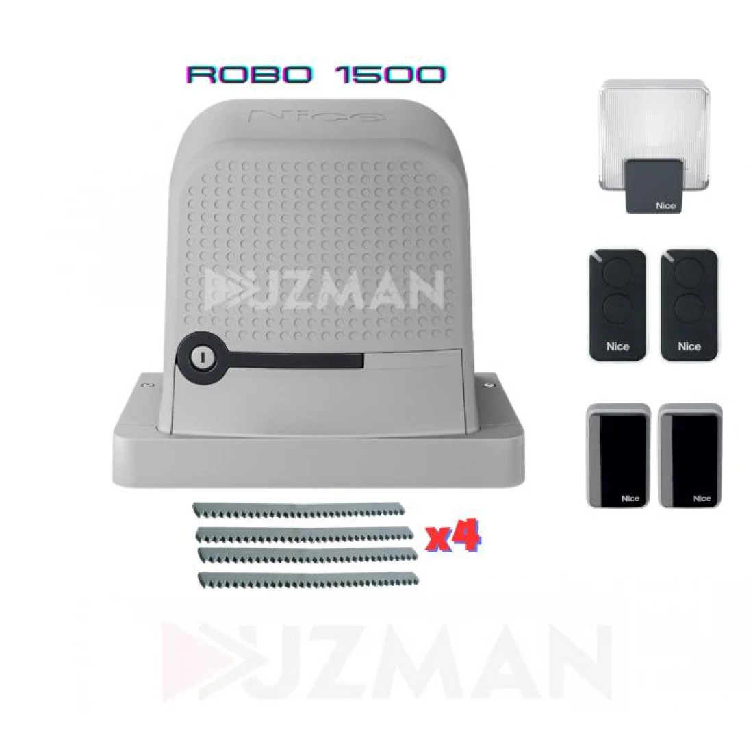 Nice Robo 1500 Kapı Motoru (Kit Paket)